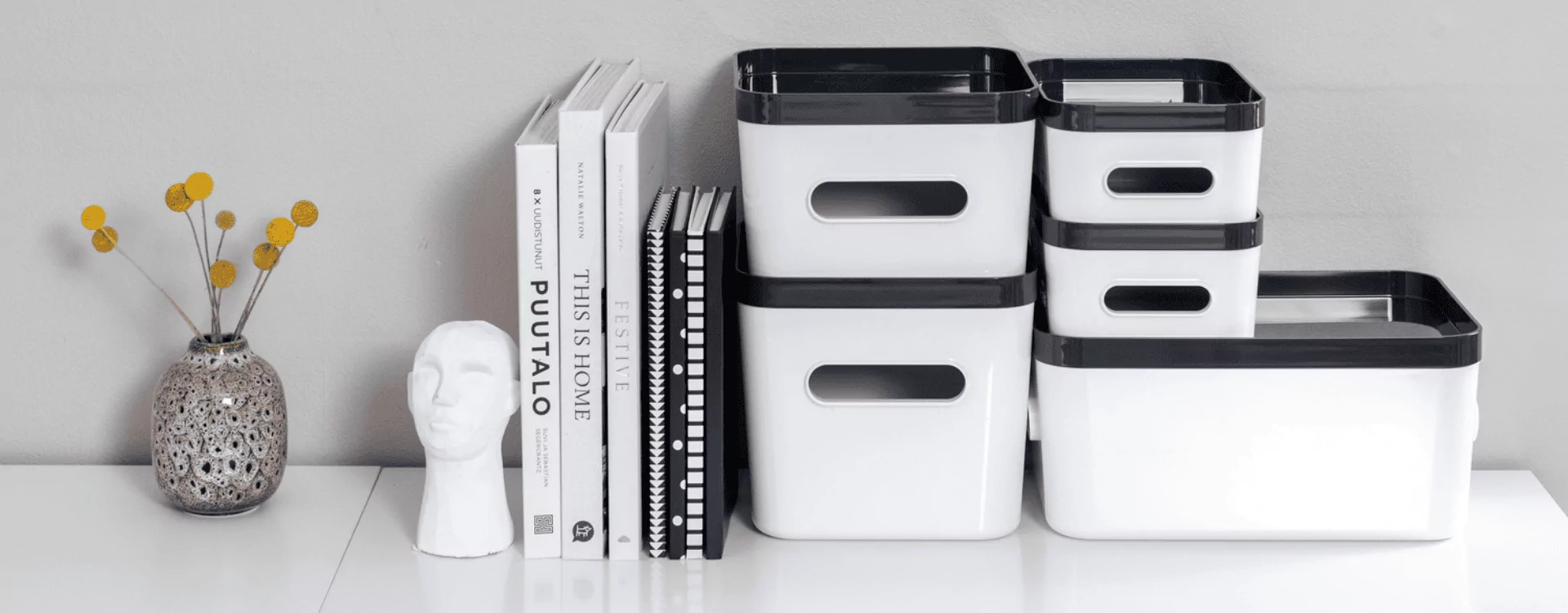 Förvaringslösningar för hela hemmet: SmartStore™ Compact & Compact Clear
